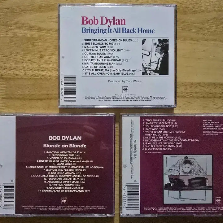[BUNJANG] Bob Dylan Album CD Bundle Set / CD 음반 Bob Dylan 밥 딜런 앨범 3장