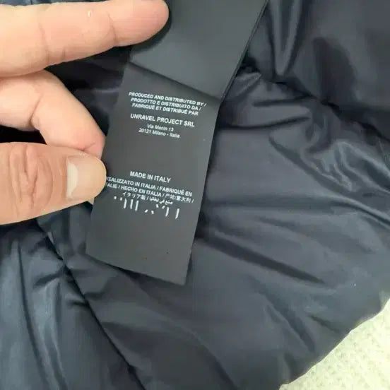 [BUNJANG] Unravel Project MA-1 Bomber Jacket / 엔레벌프로젝트