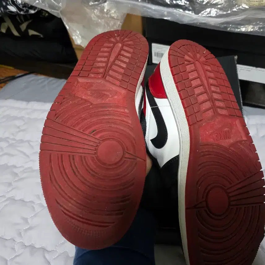 [BUNJANG] Nike Bred Toe Low [275] / 나이키 브레드토 로우[275]