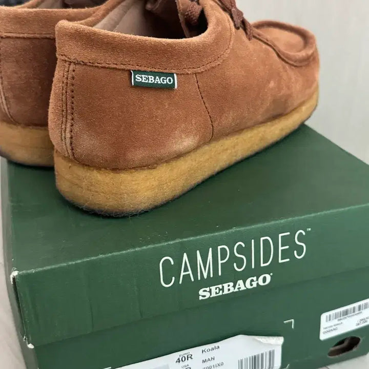 [BUNJANG] Sebago Campsides Koala Brown Shoes / 세바고 캠프사이드 코알라 브라운 250