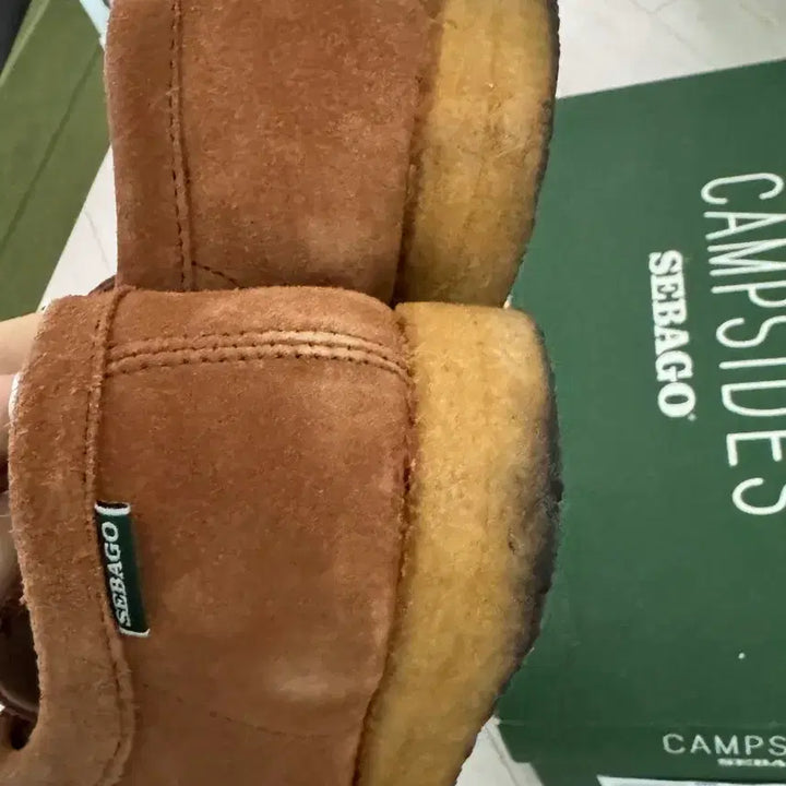 [BUNJANG] Sebago Campsides Koala Brown Shoes / 세바고 캠프사이드 코알라 브라운 250