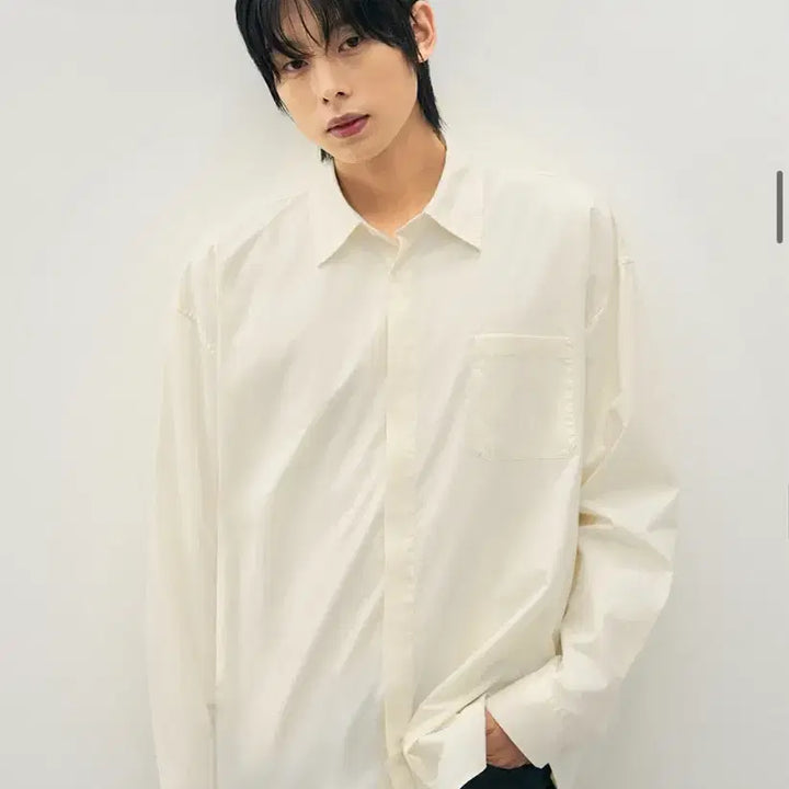 [SOLD OUT] (M) 드로우핏 페이퍼 코튼 오버핏 셔츠 [LEMON] 판매