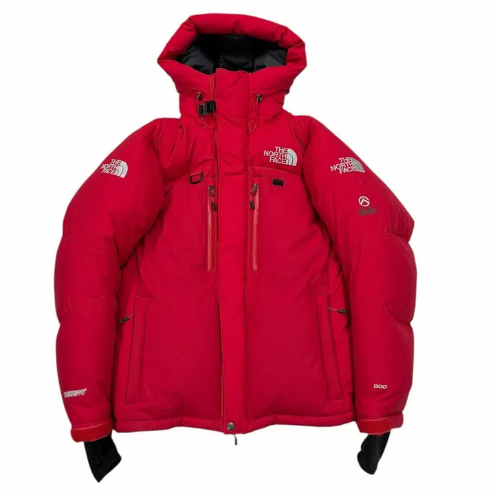 [BUNJANG] The North Face Himalaya Summit Windstopper Down Parka Red (M) / 노스페이스 대장급 히말라야 써밋 윈드스토퍼 패딩 파카 레드 M 95