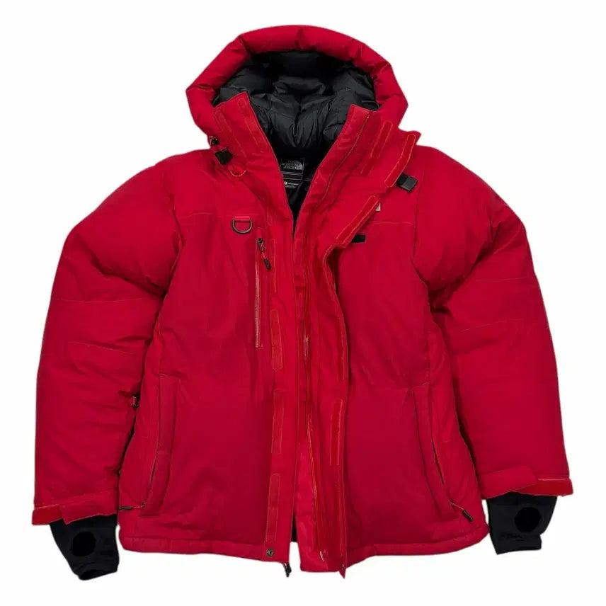 [BUNJANG] The North Face Himalaya Summit Windstopper Down Parka Red (M) / 노스페이스 대장급 히말라야 써밋 윈드스토퍼 패딩 파카 레드 M 95