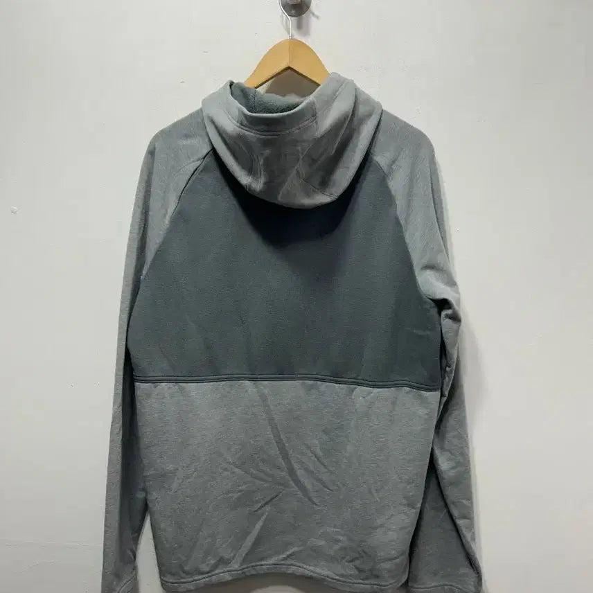 [SOLD OUT] 나이키 회색 형광색 후드티 L