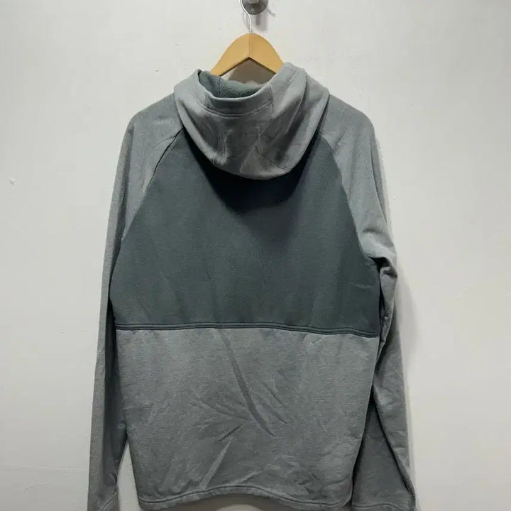 [SOLD OUT] 나이키 회색 형광색 후드티 L