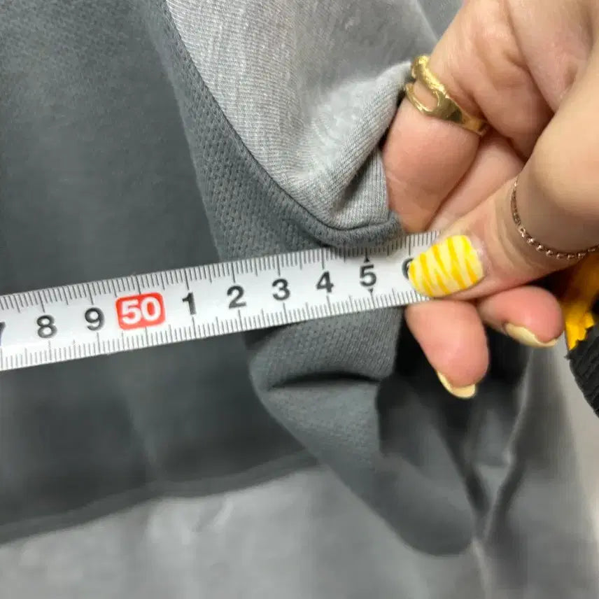 [SOLD OUT] 나이키 회색 형광색 후드티 L