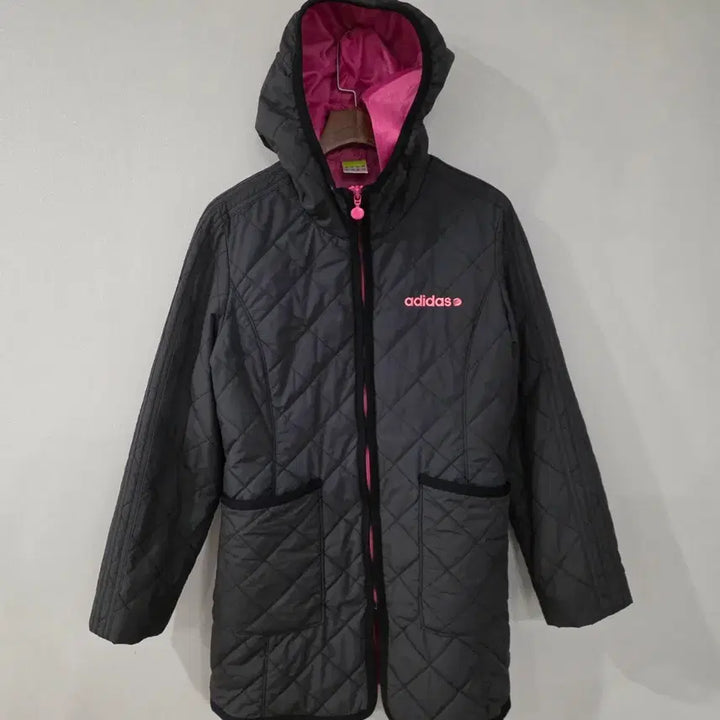 [BUNJANG] Adidas Neo Quilted Hooded Jacket - S / 아디다스 네오 퀼팅 후드 자켓 S