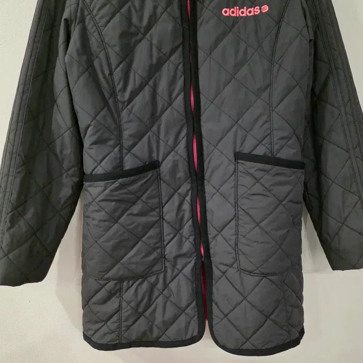 [BUNJANG] Adidas Neo Quilted Hooded Jacket - S / 아디다스 네오 퀼팅 후드 자켓 S