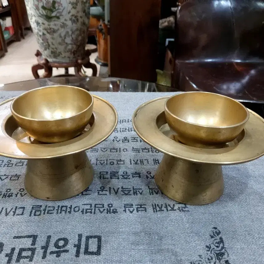 [BUNJANG] Antique Bronze Teapot and Others / 놋주전자 외 3점