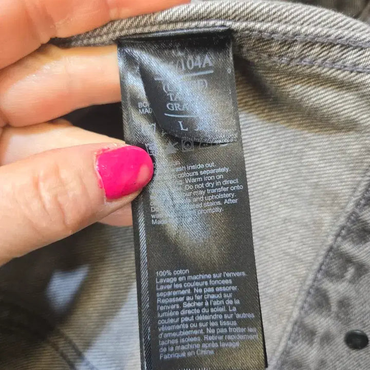 [BUNJANG] AllSaints Washed Denim Jacket Gray / 올세인츠 워싱 데님 자켓 그레이