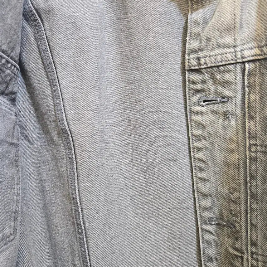 [BUNJANG] AllSaints Washed Denim Jacket Gray / 올세인츠 워싱 데님 자켓 그레이