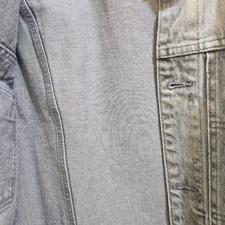 [BUNJANG] AllSaints Washed Denim Jacket Gray / 올세인츠 워싱 데님 자켓 그레이