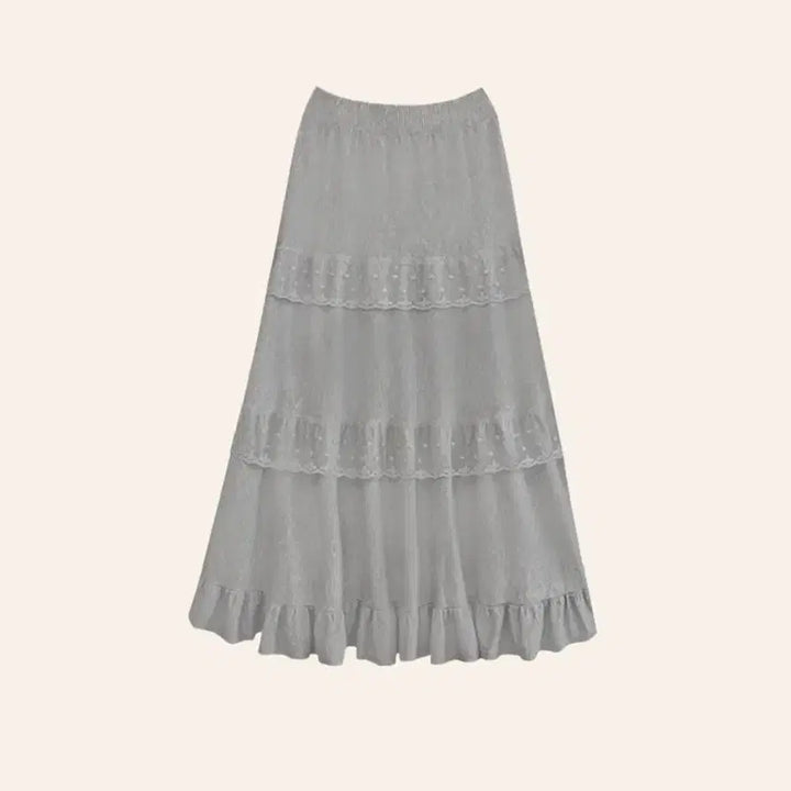 [BUNJANG] Fackthenald Unspoken Hit Skirt (Gray) / 팩더널드_ 언스포큰 히트 스커트 (gray)
