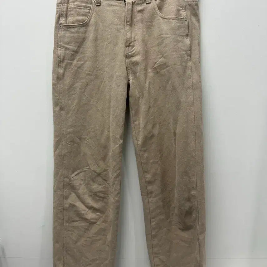 [BUNJANG] Atelien Nine Beige Cotton Pants / [만원 아라비아빈티지]아뜰리엔 나인 베이지 면 팬츠 M