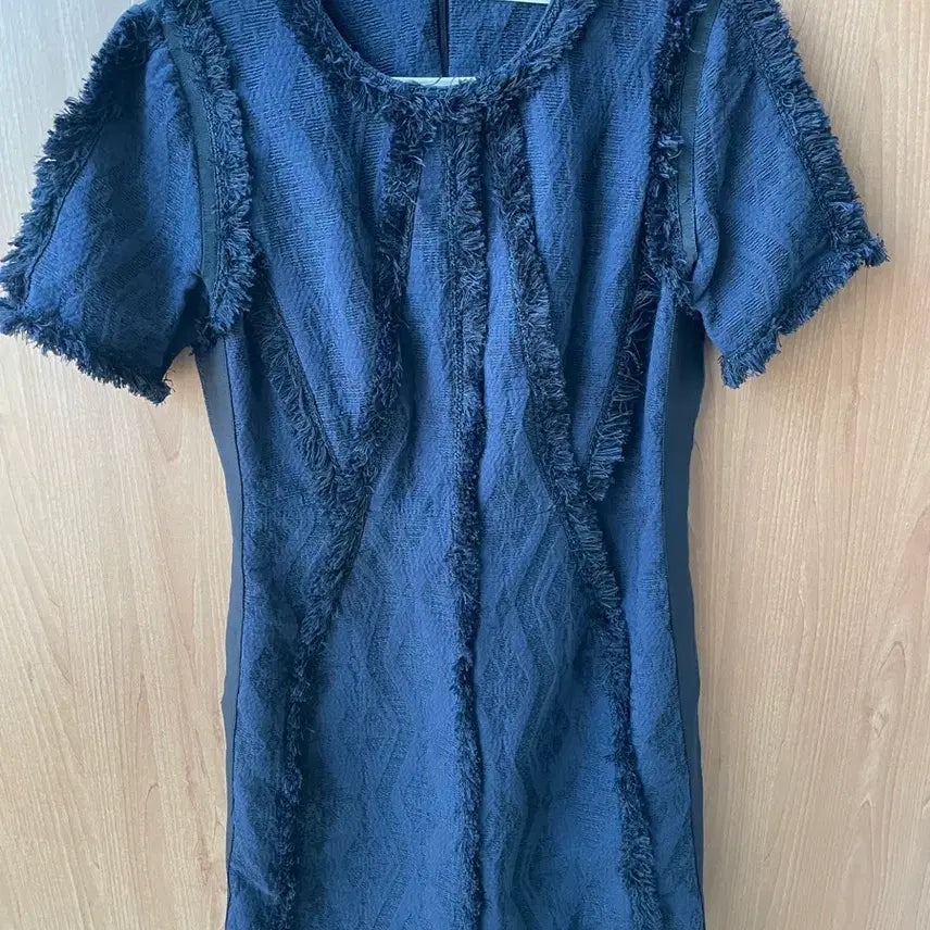 [BUNJANG] Second Floor Fringe Mini Dress / 세컨트플로어 프린지 원피스