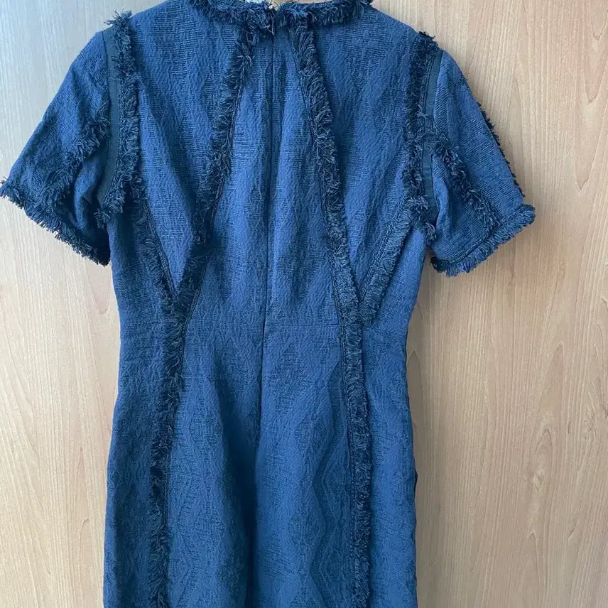 [BUNJANG] Second Floor Fringe Mini Dress / 세컨트플로어 프린지 원피스