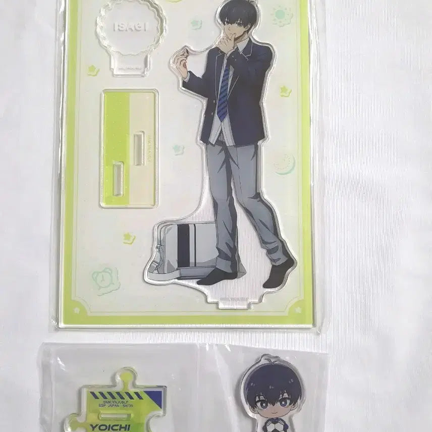 [BUNJANG] Blue Lock Isagi Bundle Morning Routine Acrylic Standee Unopened / 블루록 이사기 일괄 모닝루틴 빅아크릴 쿠지 가챠 미개봉