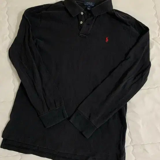 [BUNJANG] Polo Long Sleeve Polo Shirt / 폴로 긴팔 카라티