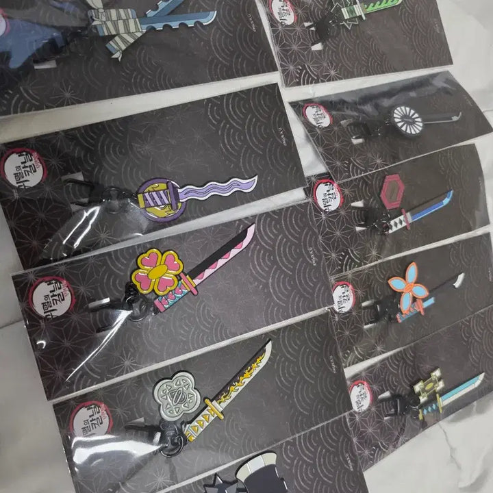 [BUNJANG] Megabox Demon Slayer Nichirin Sword Full Set / 미개봉)메가박스 귀칼 일륜도 풀세트 판매합니다