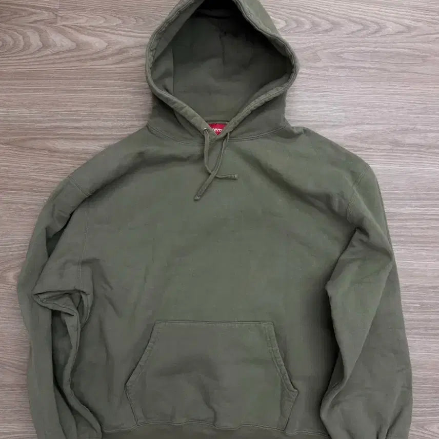 [BUNJANG] Supreme Satin Applique Hoodie / 슈프림 사틴 아플리케 후드