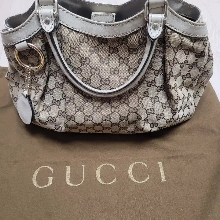 [BUNJANG] Gucci GG Logo Tote Bag / 구찌 GG로고 토트백.