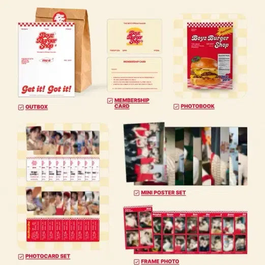 [BUNJANG] The Boyz 8th Kit / 더보이즈 8기 키트 판매