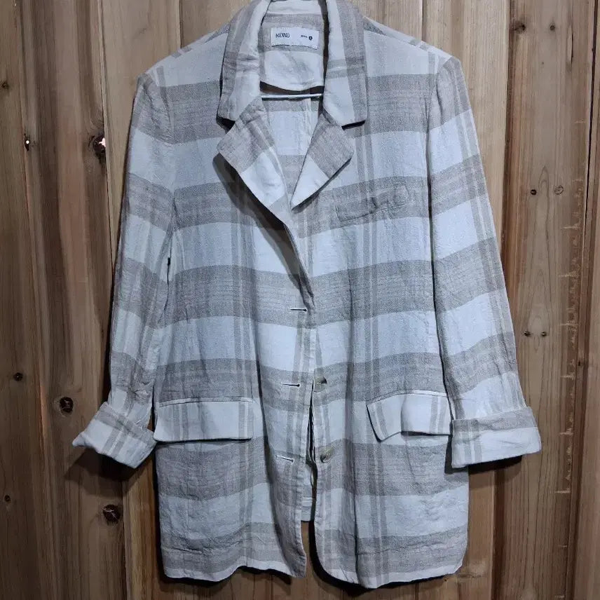 [BUNJANG] MIXXO Checkered Jacket (Size S) / MIXXO 믹쏘 체크 자켓(S)