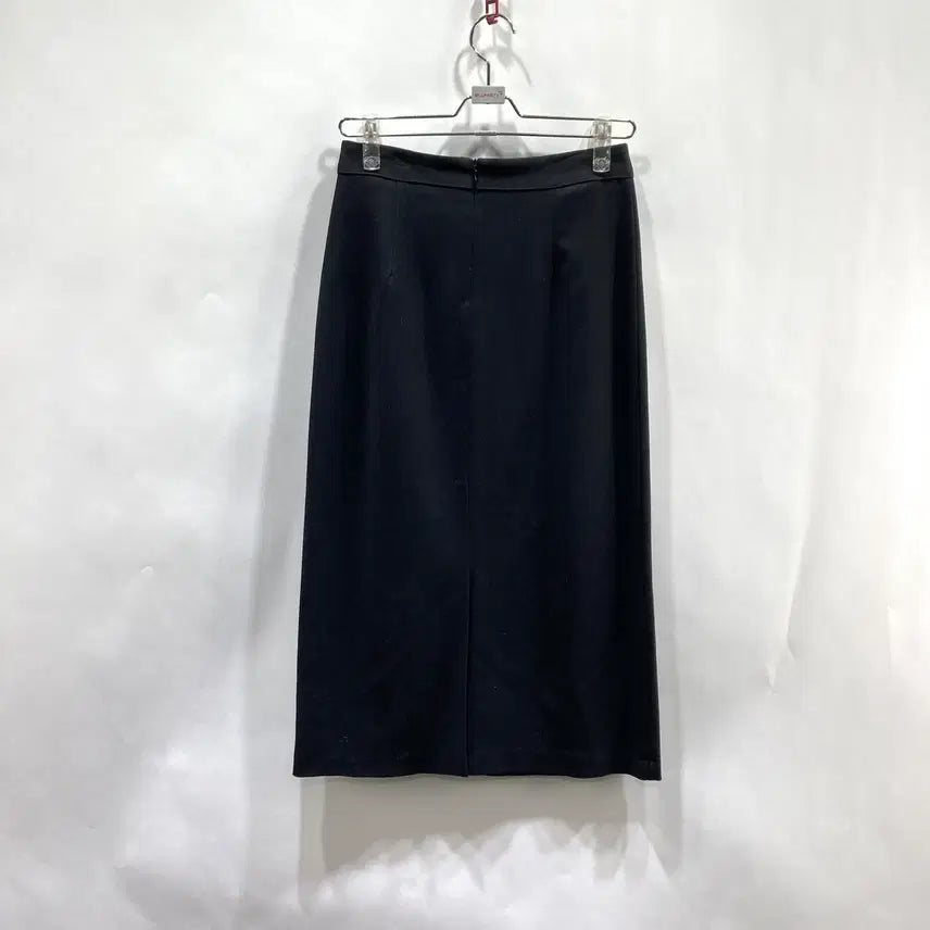 [BUNJANG] Merriaround A-line Long Skirt Black 27 / 메리어라운드 A라인 롱스커트 블랙 27 영구제