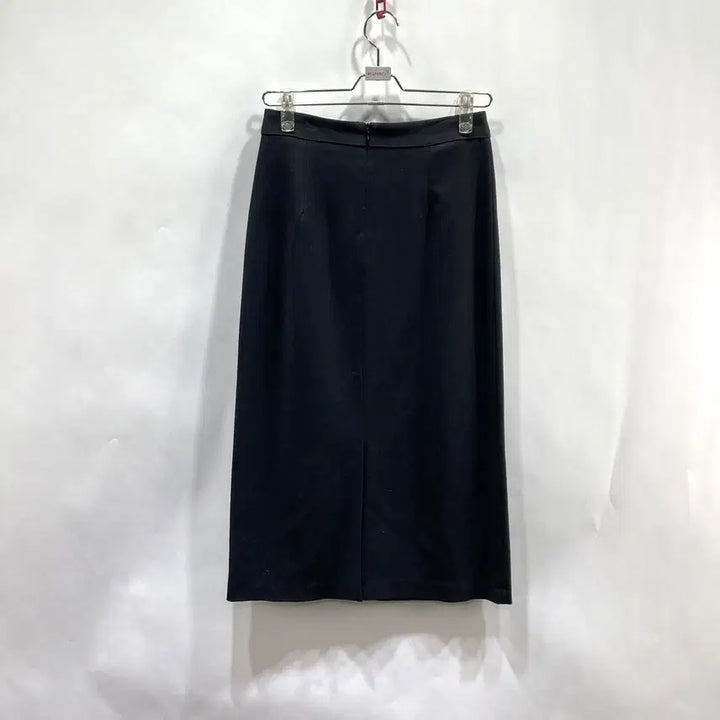 [BUNJANG] Merriaround A-line Long Skirt Black 27 / 메리어라운드 A라인 롱스커트 블랙 27 영구제