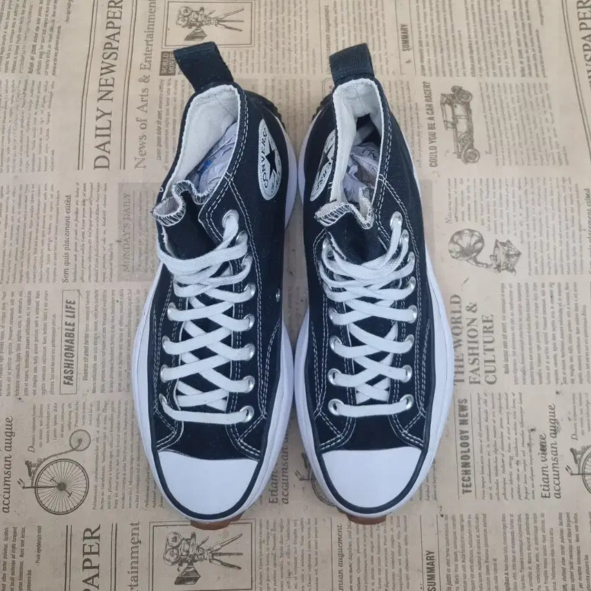 [BUNJANG] Converse Run Star Hike High Top Sneakers / 컨버스 런스타 하이크 하이탑255