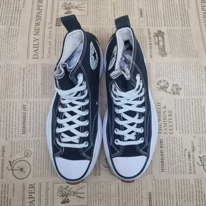 [BUNJANG] Converse Run Star Hike High Top Sneakers / 컨버스 런스타 하이크 하이탑255
