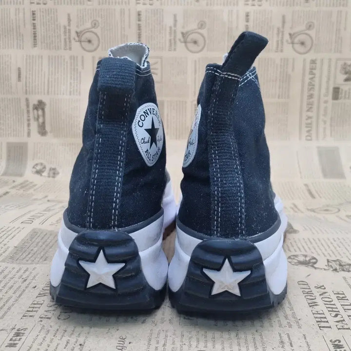 [BUNJANG] Converse Run Star Hike High Top Sneakers / 컨버스 런스타 하이크 하이탑255