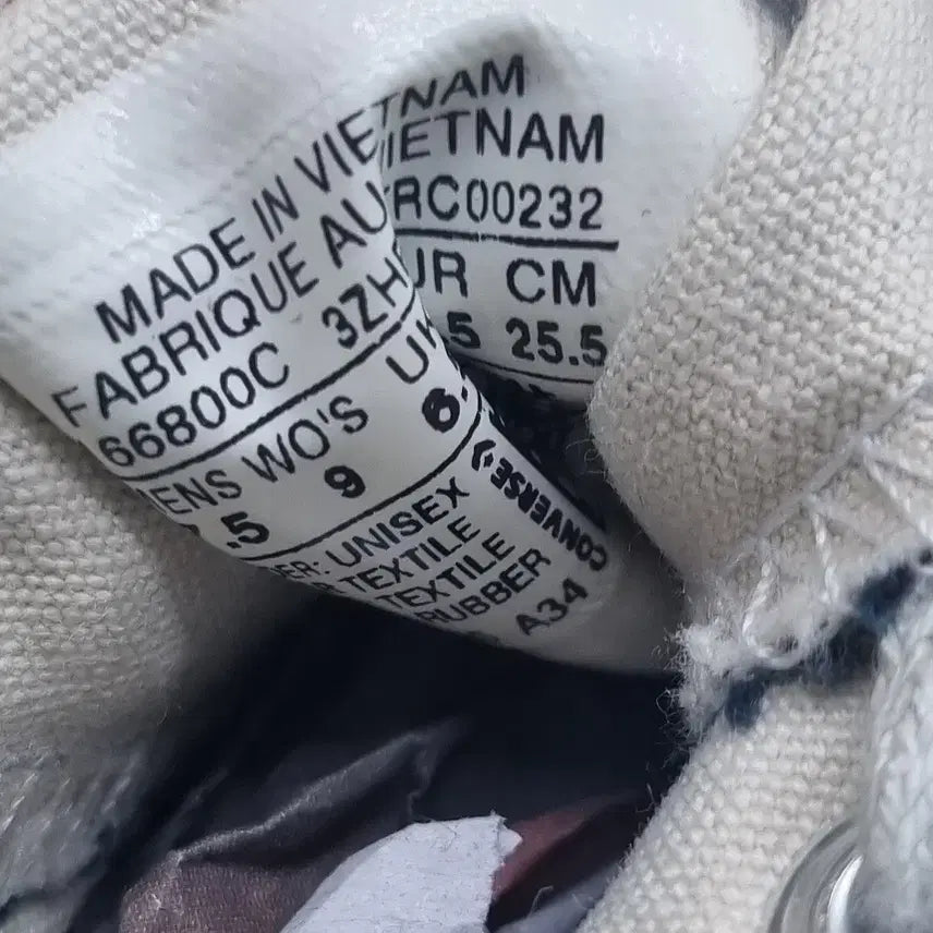 [BUNJANG] Converse Run Star Hike High Top Sneakers / 컨버스 런스타 하이크 하이탑255
