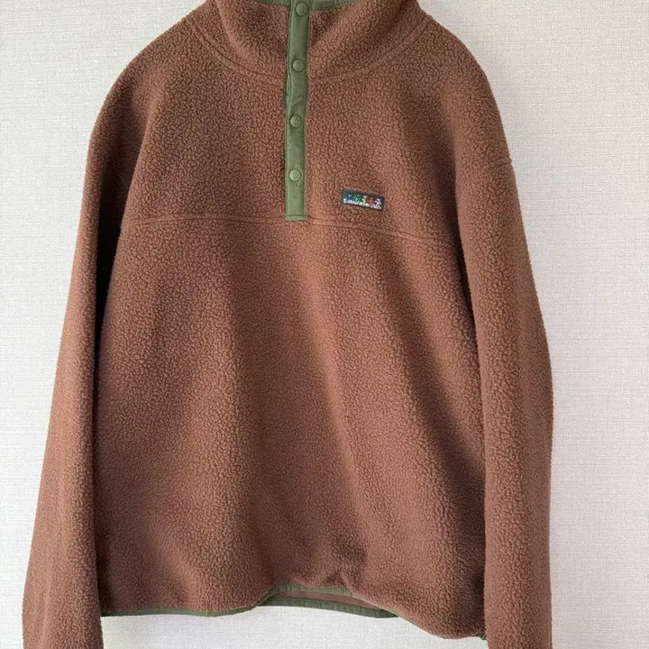 [BUNJANG] thisisneverthat x Grateful Dead Fleece Pullover Brown / 디스이즈네버댓x그레이트풀 데드 플리스 풀어버 브라운