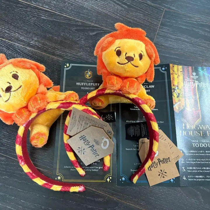 [BUNJANG] Harry Potter Gryffindor Headband Bundle / 도쿄 해리포터 스튜디오 그리핀도르 머리띠 2개 (묶음)
