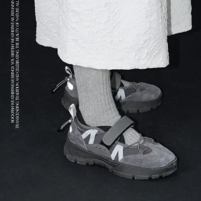 [BUNJANG] Rockfish Weatherwear Dark Gray 240 Shoes / 락피쉬웨더웨어 다크그레이 240