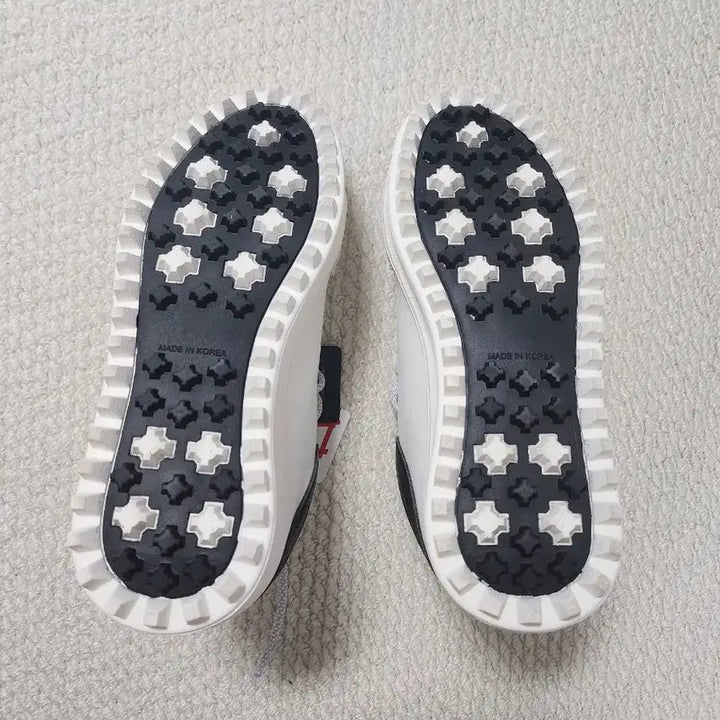 [BUNJANG] BOB White Canvas Sneakers / BOB 패션 골프화 BTWC 1503. 235. 새상품