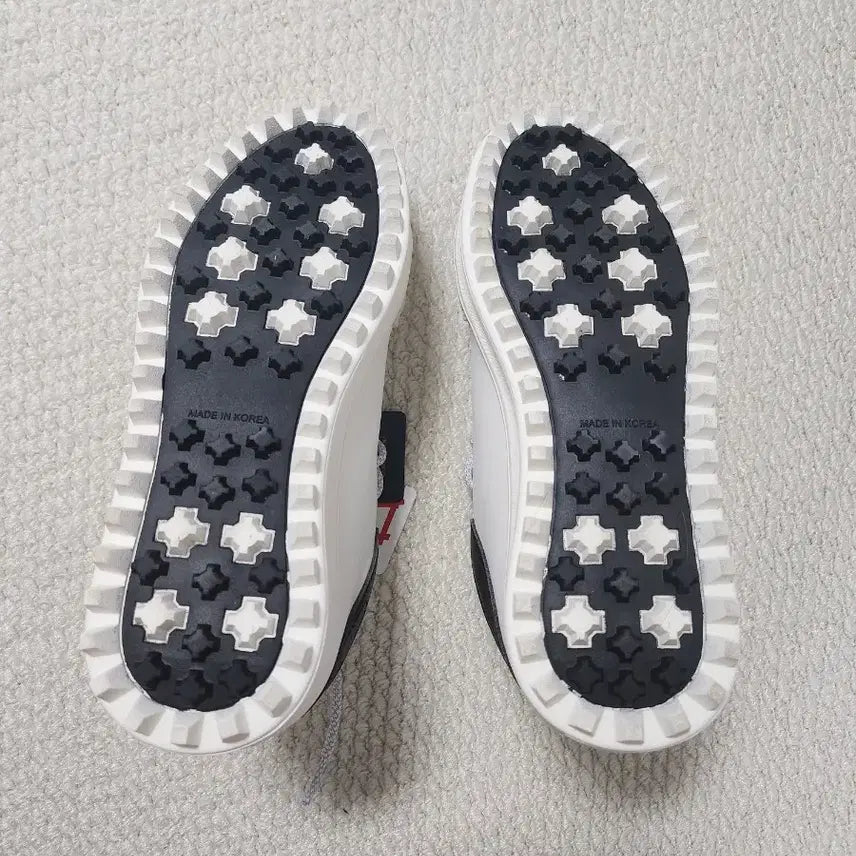 [BUNJANG] BOB White Canvas Sneakers / BOB 패션 골프화 BTWC 1503. 235. 새상품