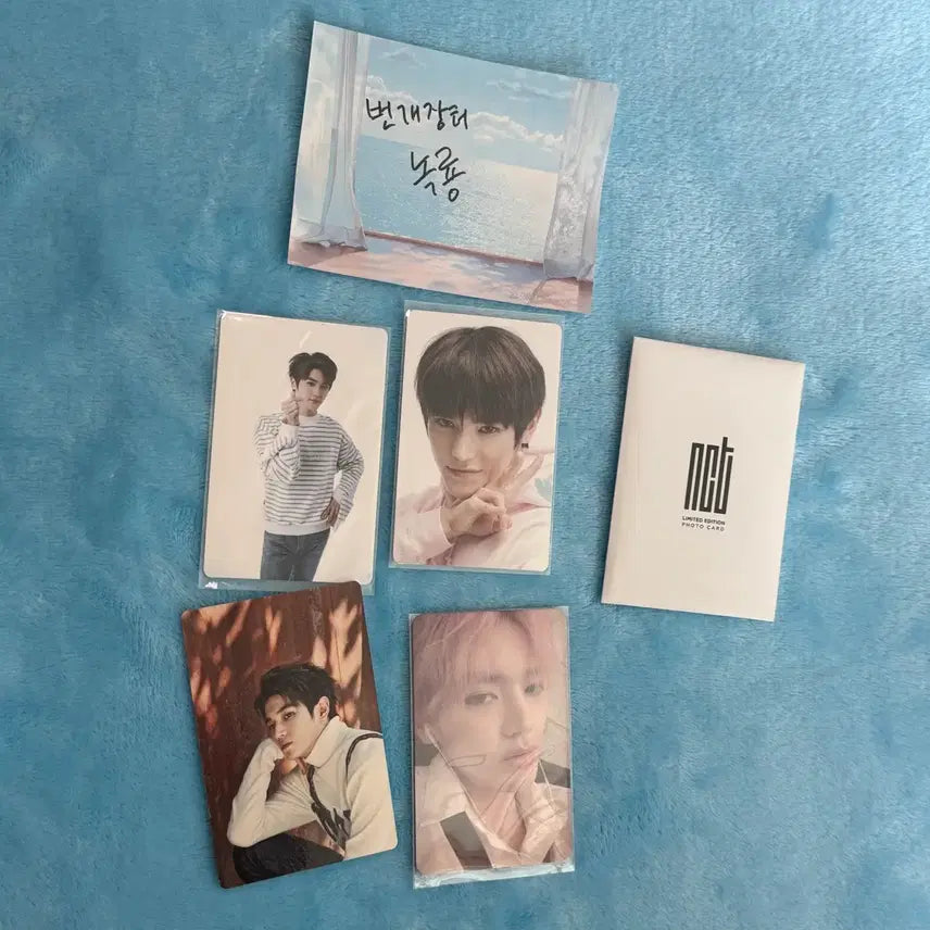 [BUNJANG] NCT 127 Taeyong Debut Era Photocard Set / 태용 데뷔 초 포카(수능/1주년/2017시그/체리밤)