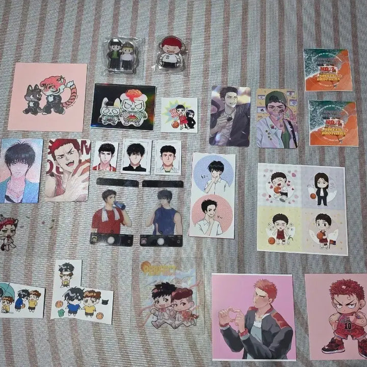 [BUNJANG] Slam Dunk Goods Bundle Set / 슬램덩크 굿즈 스티커 엽서 일괄