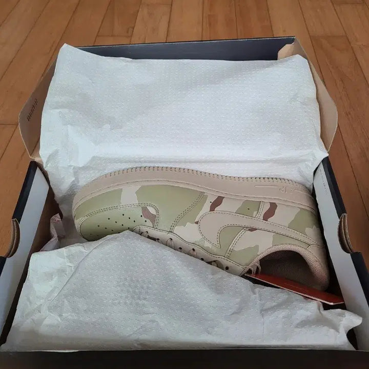 [BUNJANG] Nike Air Force 1 Desert Camo Sneakers / 나이키 에어 포스 1사막삼색 신품 8.5