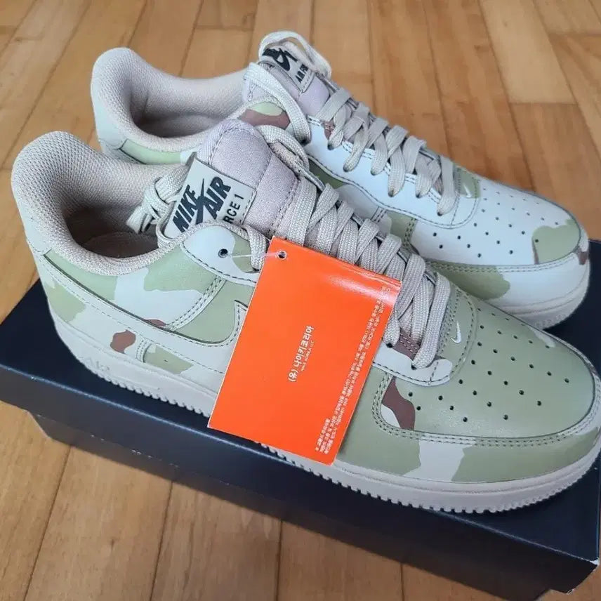 [BUNJANG] Nike Air Force 1 Desert Camo Sneakers / 나이키 에어 포스 1사막삼색 신품 8.5