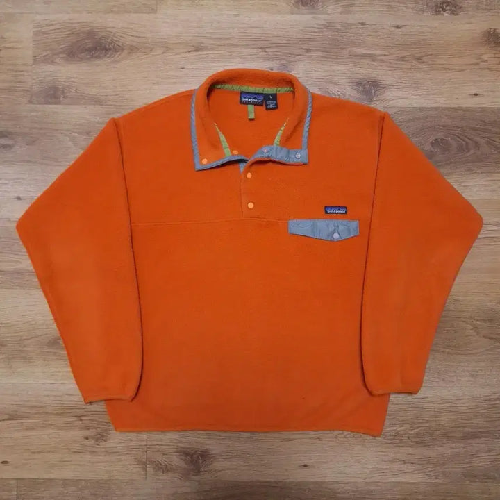 [BUNJANG] Patagonia Synchilla Snap-T Fleece Jacket / 90s 빈티지파타고니아 신칠라 스냅티 오렌지 L