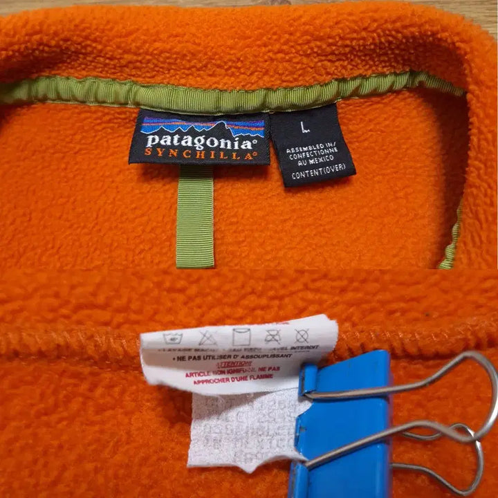 [BUNJANG] Patagonia Synchilla Snap-T Fleece Jacket / 90s 빈티지파타고니아 신칠라 스냅티 오렌지 L