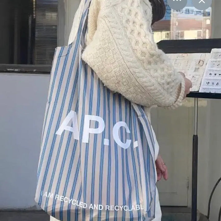 [SOLD OUT] 아페세 Apc 리사이클링 에코백 백 새제품