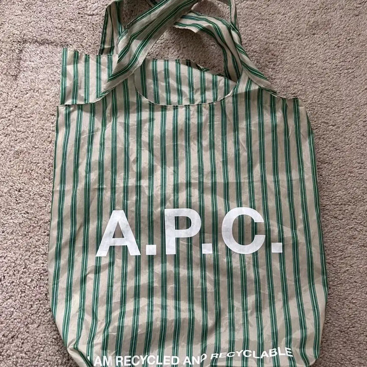 [SOLD OUT] 아페세 Apc 리사이클링 에코백 백 새제품