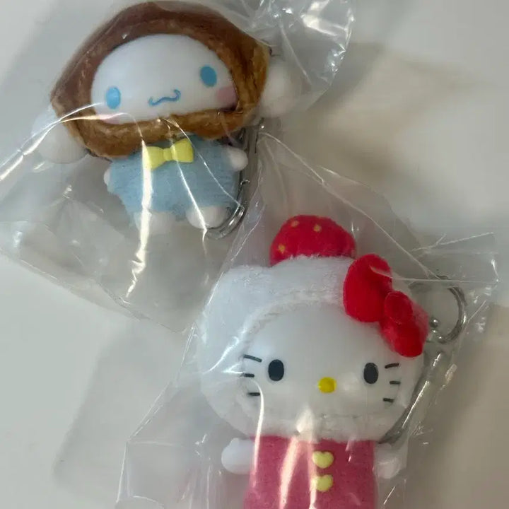 [BUNJANG] Sanrio Cinnamoroll &amp; Hello Kitty Chibi Tomo Wagashi Bundle Set / (일괄판매) 산리오 치비토모 화과자 시나모롤 키티