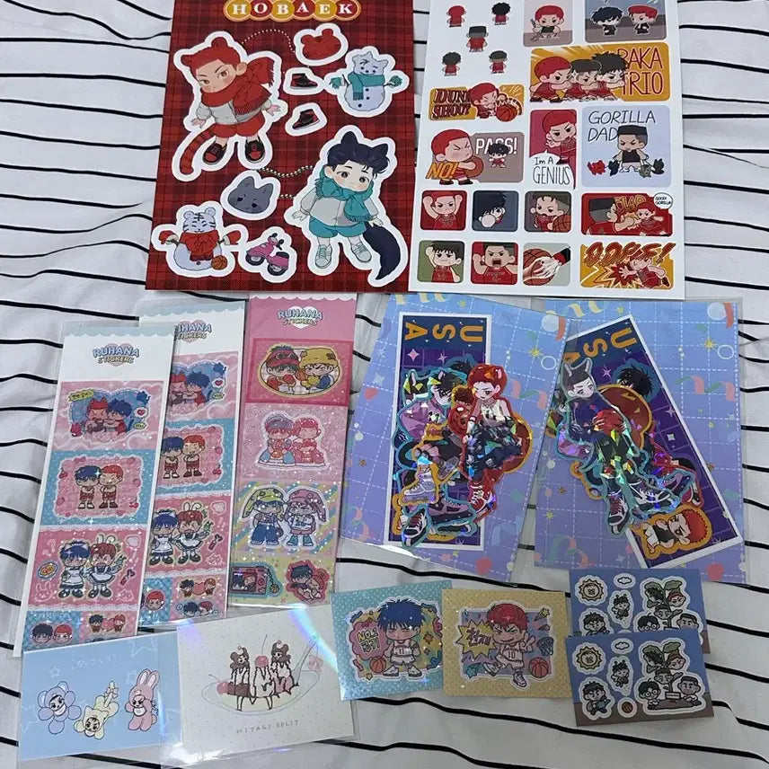 [BUNJANG] Slam Dunk Sticker Bundle Set / 슬램덩크 슬덩 스티커