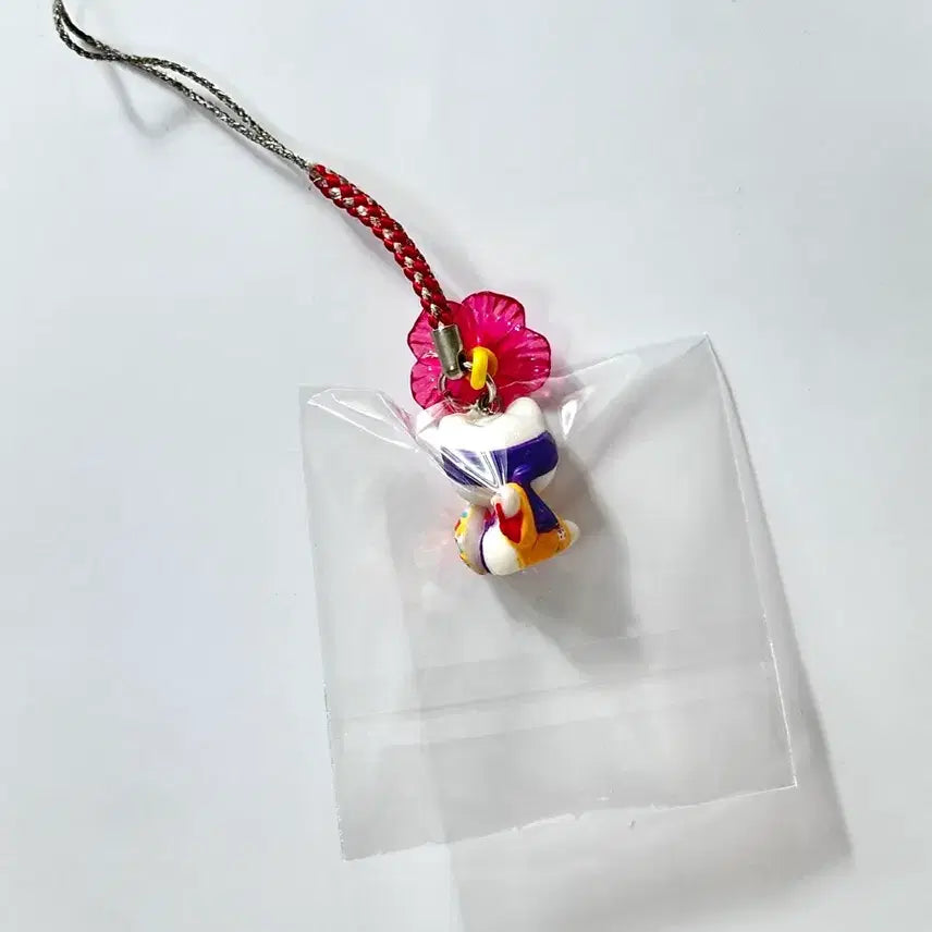 [BUNJANG] Hello Kitty Vintage Kimono Strap Keychain / 헬로키티 고전 스트랩 기모노 키링 지역한정